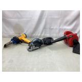 Sm shop blower, multi-cut saw, elec paint stripper