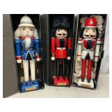 Painted Wooden Nutcrackers- limited editions