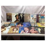 Assort vinyl albums:Loretta Lynn, Ray Charles etc