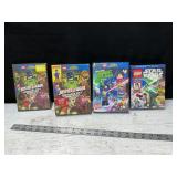 LEGO DVDs Justice League and Star Wars. NIB
