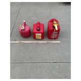 3 Gas Cans