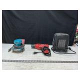 Sander, Drill, and Heater All Work