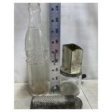 Behind Pop Bottle; Nut Chopper; Nutmeg Grater