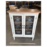 Rustic Looking Country Spring Cabinet, see desc.
