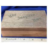 The Inspired Box of scriptures - wooden box and