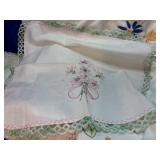 Lot of fancy hand stitched items