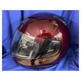 HJC CL-11 Helmet - XS - with visor- Burgundy.