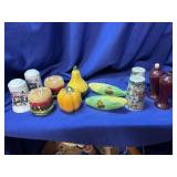 6 sets of Salt and Pepper Shakers