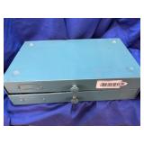 Two Drawer Metal cabinet 3' x 7' x 12'  with