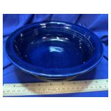 Fiesta ware 8' Cobalt Blue vegetable bowl