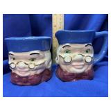 Sugar and creamer ? Toby Mugs