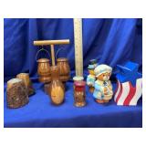 5 1/2 sets of Salt and Pepper Shakers