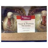 Turkey Salt and Pepper Shakers - NEW- Better