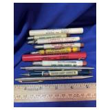 10 advertising Pencils and pens