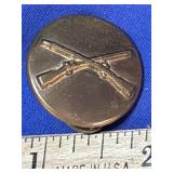 US Army Infantry Cross Rifles Uniform Pin