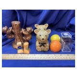 5 Sets of Salt and Pepper Shakers