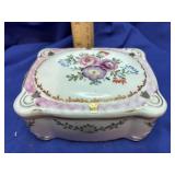 Occupied Japan Porcelain Trinket Box