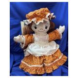 Vintage Rag style Doll 14ï¿½