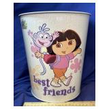 Dora the Explorer Best Friends tin Wastebasket