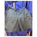 2 Pair Red Kap Green Shorts - 34 waist