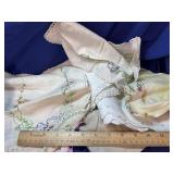 Lot of Fancy Embroidery doilies