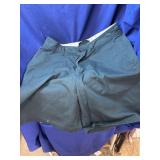 2 Pair Red Kap Green Shorts - 34 waist