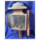 Antique Buffy or Carriage electrified Lantern