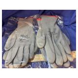 2 pair Boss Gray Shadow Gloves - New Small