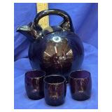 Cambridge Purple Amethyst Tilted Ball Pitcher