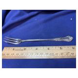 Simon and George Rogers Silver plate Pickle Fork