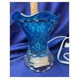 Blue aroma lamp