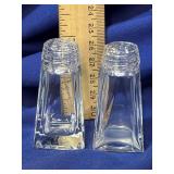 Clear Salt and Pepper Shakers