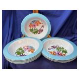 10 Melamine 7 1/2ï¿½ Soup/Breakfast Bowls