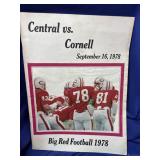 Central College Vs Cornell, September 16, 1978