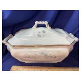 1924 Antique B. S. M. Bohemian Czech Covered Soup