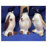 Three Penguin Salt and Pepper Shakers