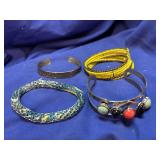 Lot of 4 Bracelets
