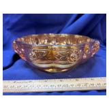 Jeanette Glass Co. Aztec Rose Bowl