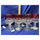 8 Tiffin 1950ï¿½s Kings Crown Thumbprint