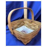 Longaberger 2003 Hand Woven 6 1/2ï¿½ Square Basket