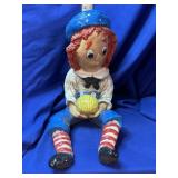 Raggedy Andy Chalkware figurine