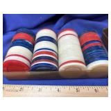 Pleasantime Plastic Piker Chips in original box