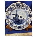 Delfts Hand Painted Holland 9ï¿½ Plate