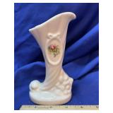 Vintage Ceramic Cornucopia Vase