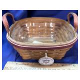 Longaberger Tinsel 2005 Tree Trimming Basket with