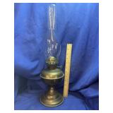 Vintage Brass Oil Lamp - never used