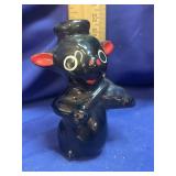 Vintage Ceramic Black Character Figurine