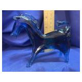 Vintage Art Glass Figural Horse Decorative Figurin