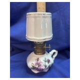 Miniature porcelain finger Oil Lamp - Unused