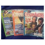 3 Country America Magazines:  Apr, May and June